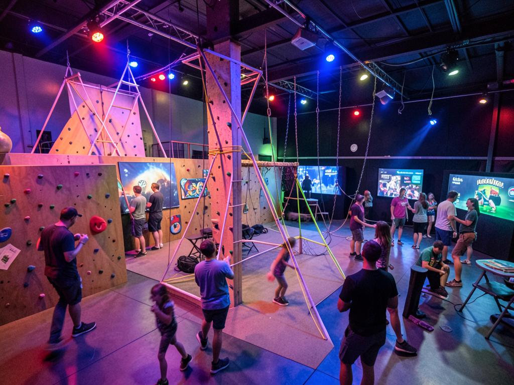 Experience Park in het sportpark bij Groepsverblijf Athena